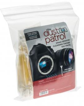 The Dust Patrol Alpha Swabs 24mm Full Frame 100 pcs bulk pack 