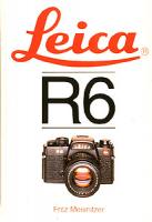 Leica R6 